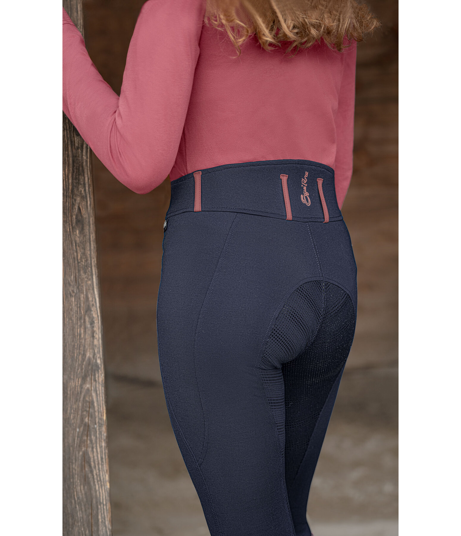 Kinder Grip-Reithose High Waist Olwen