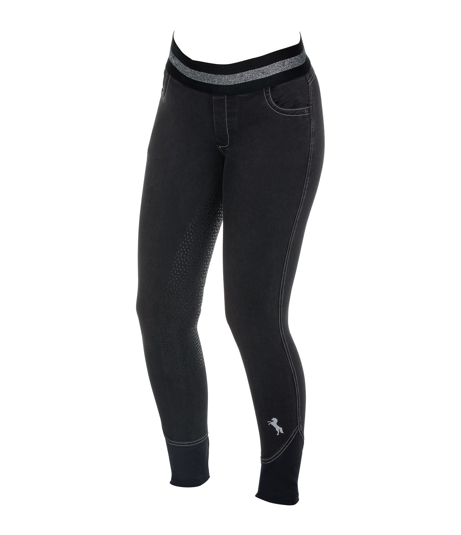 Kinder-Grip-Vollbesatz-Reitleggings Nivia