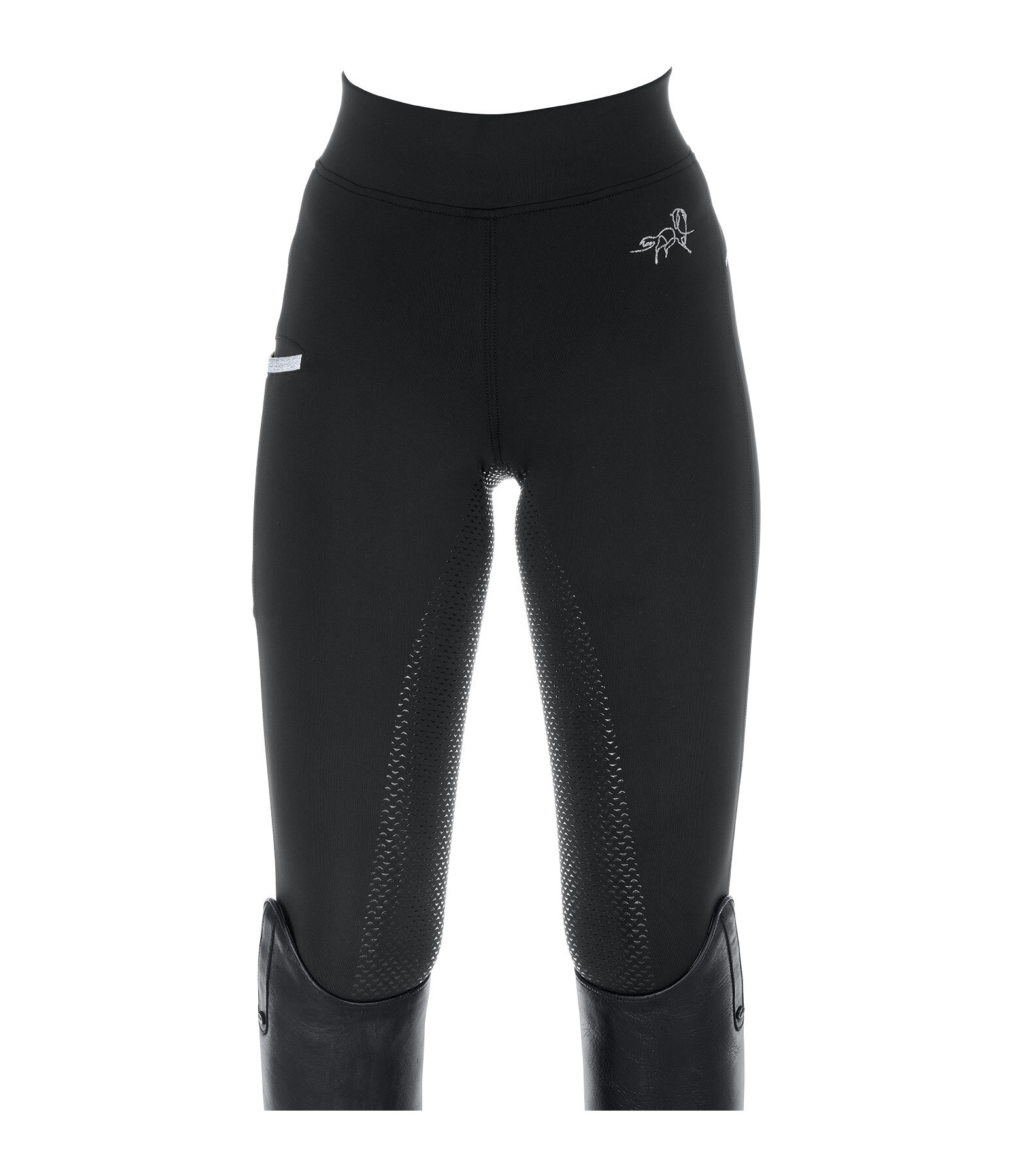 Kinder-Grip-Vollbesatz-Reitleggings Elija