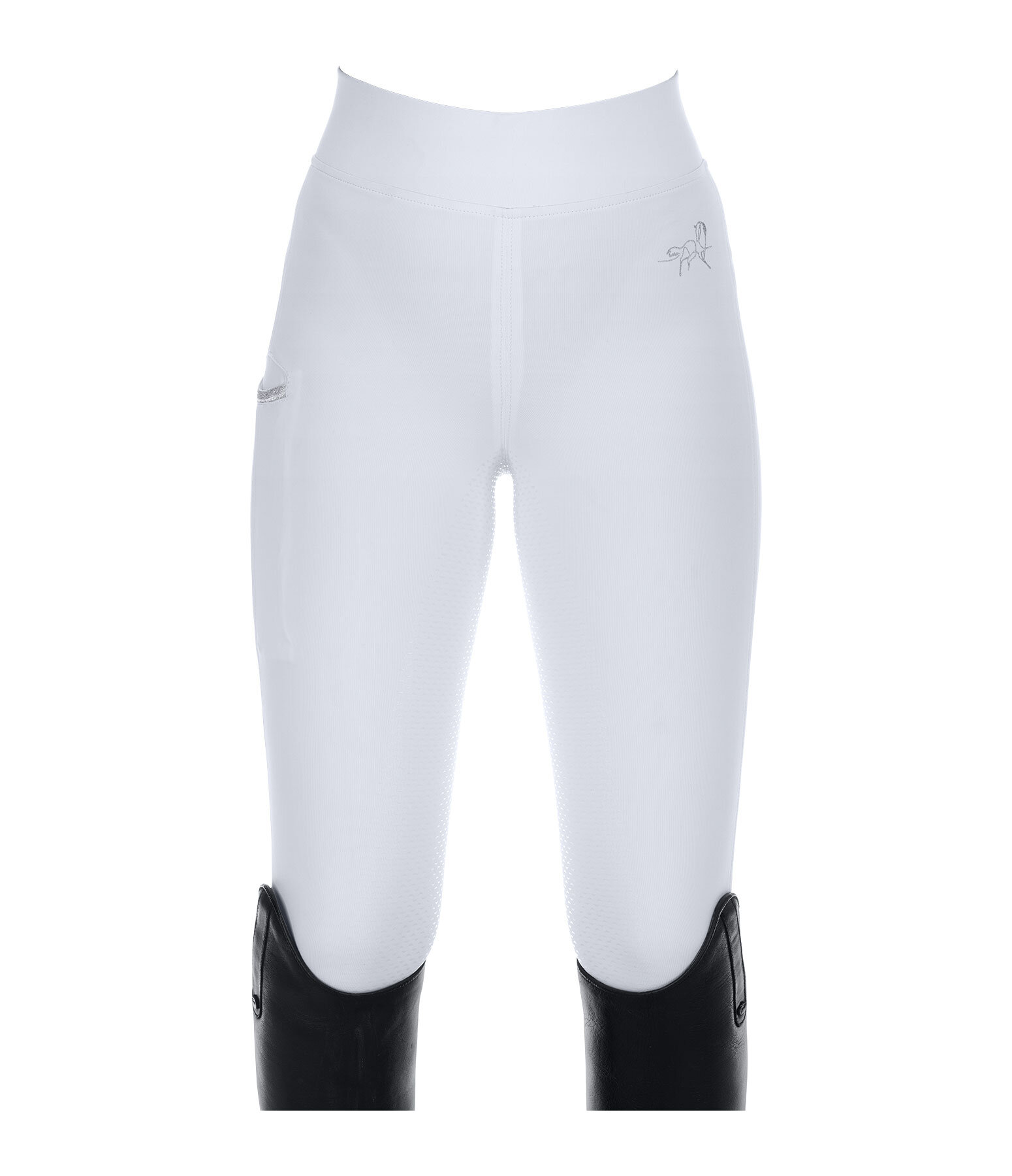 Kinder-Grip-Vollbesatz-Reitleggings Elija