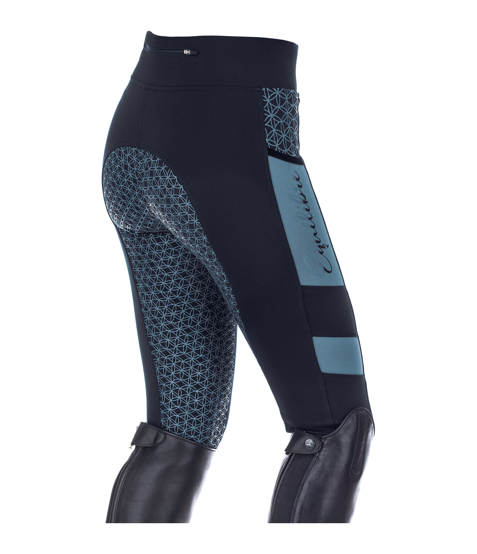 Kinder-Grip-Thermo-Vollbesatz-Reitleggings ira