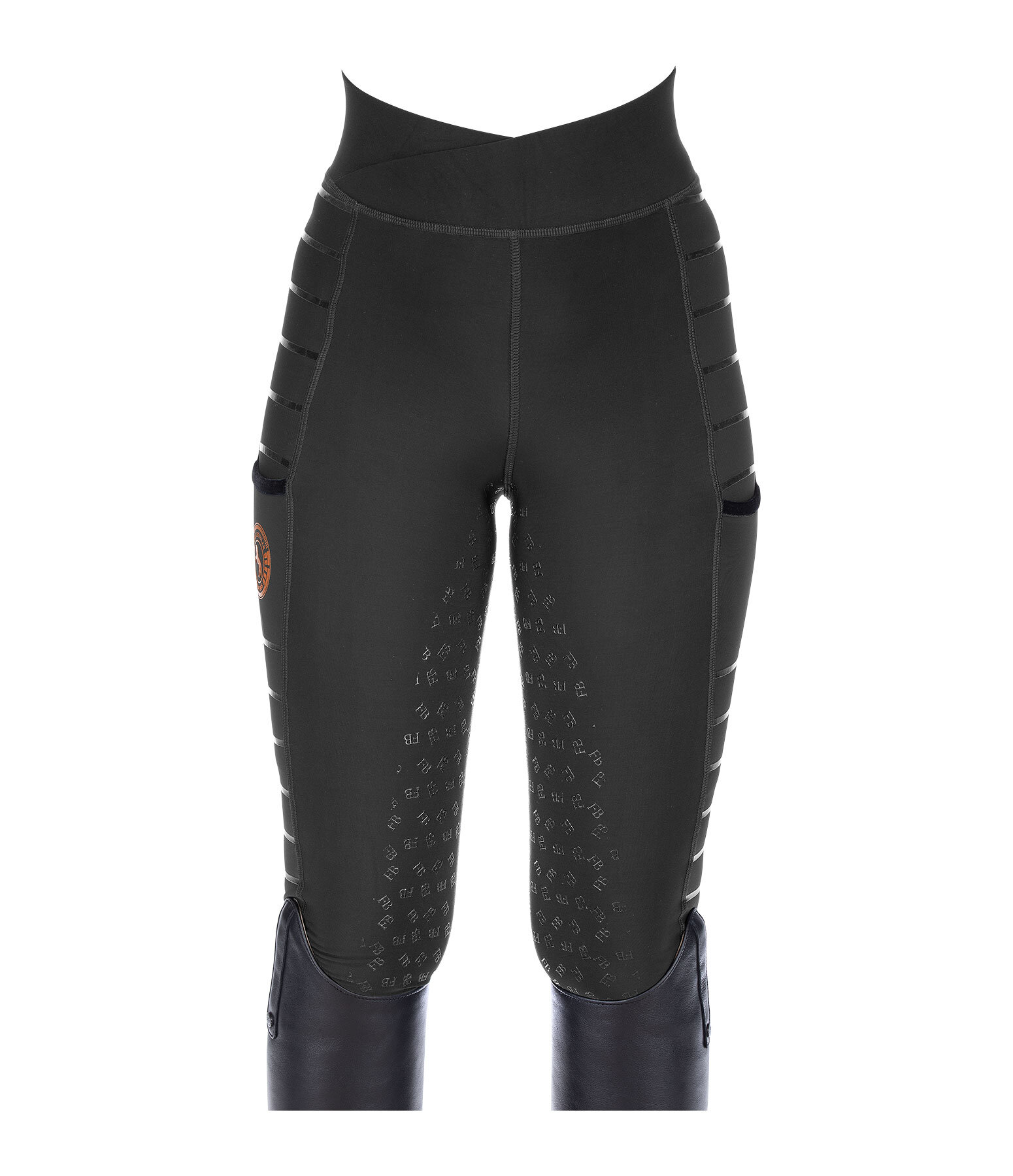 Kinder Grip-Winterreitleggings Laska