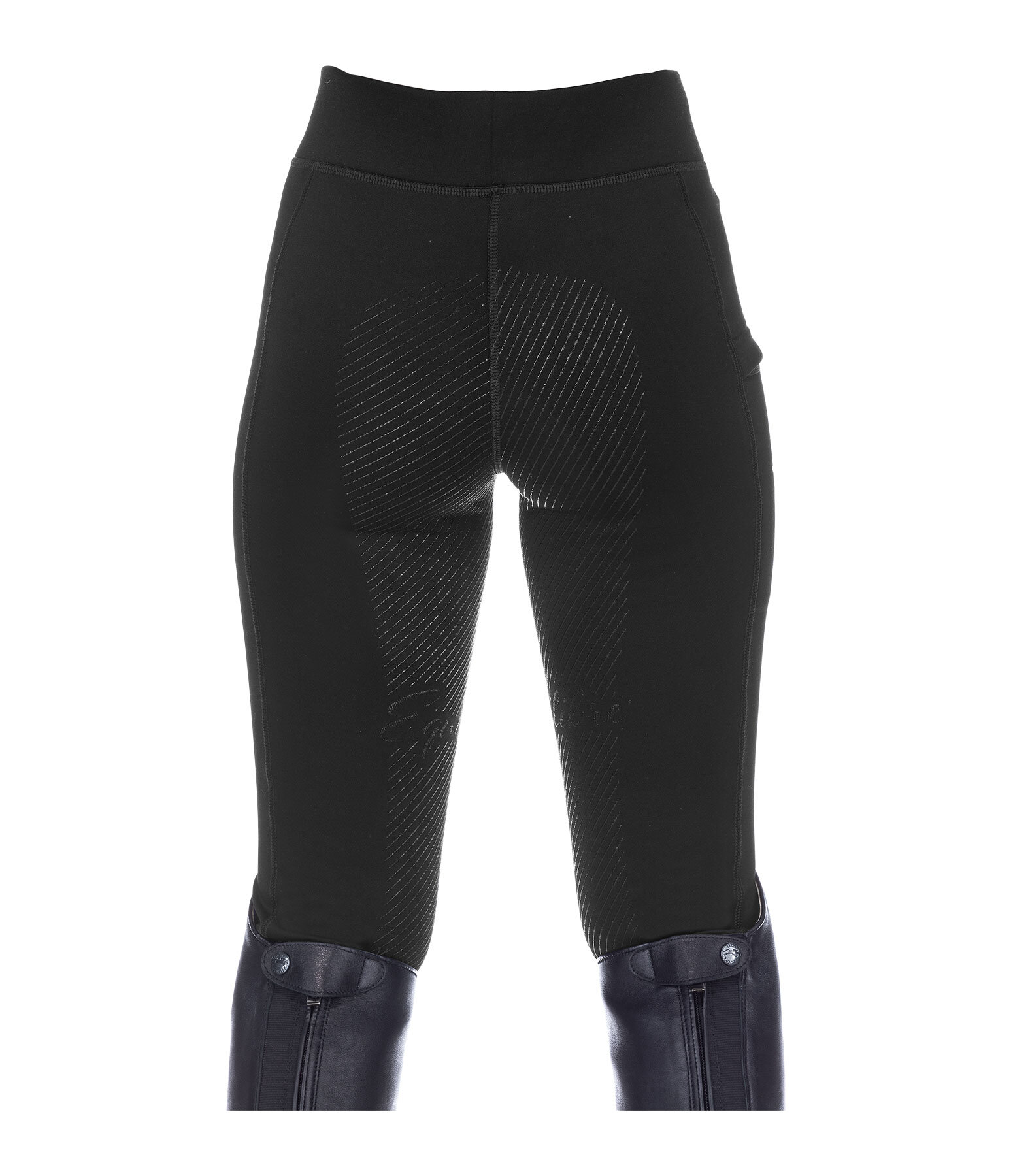 Kinder Grip-Winterreitleggings  Snow