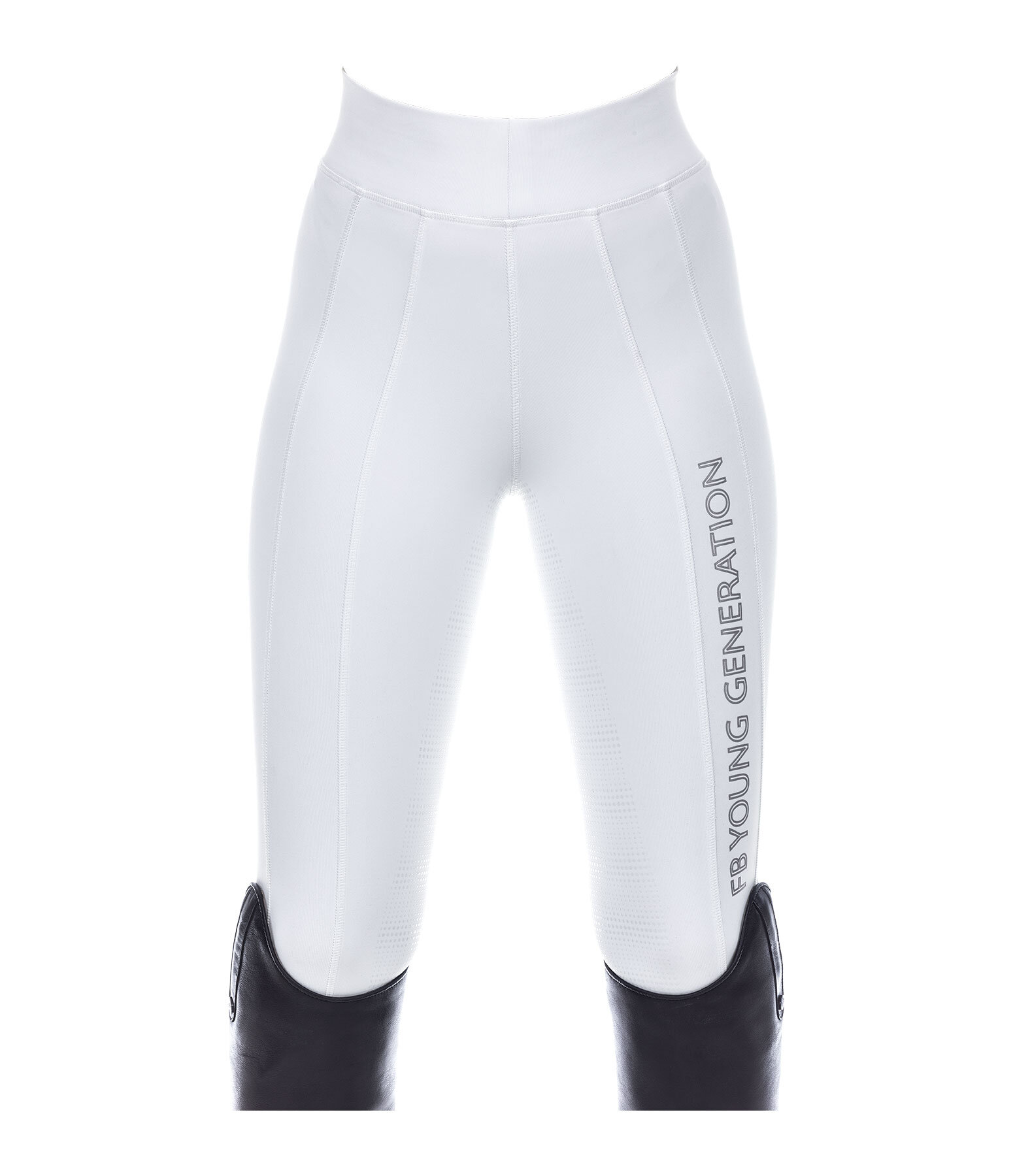 Kinder Grip-Vollbesatz-Reitleggings Abigail Competition