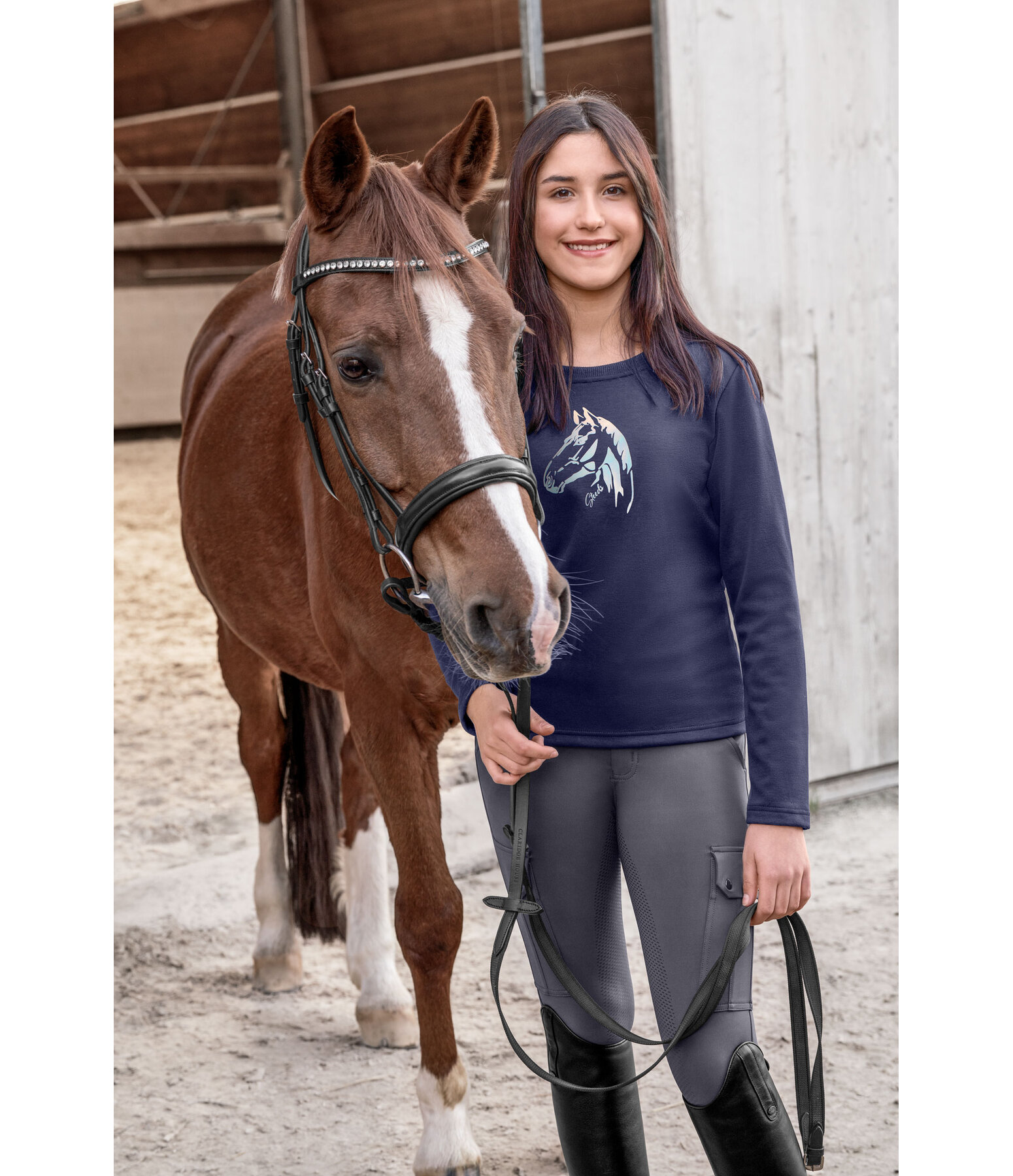Kinder Grip-Reithose Lorin