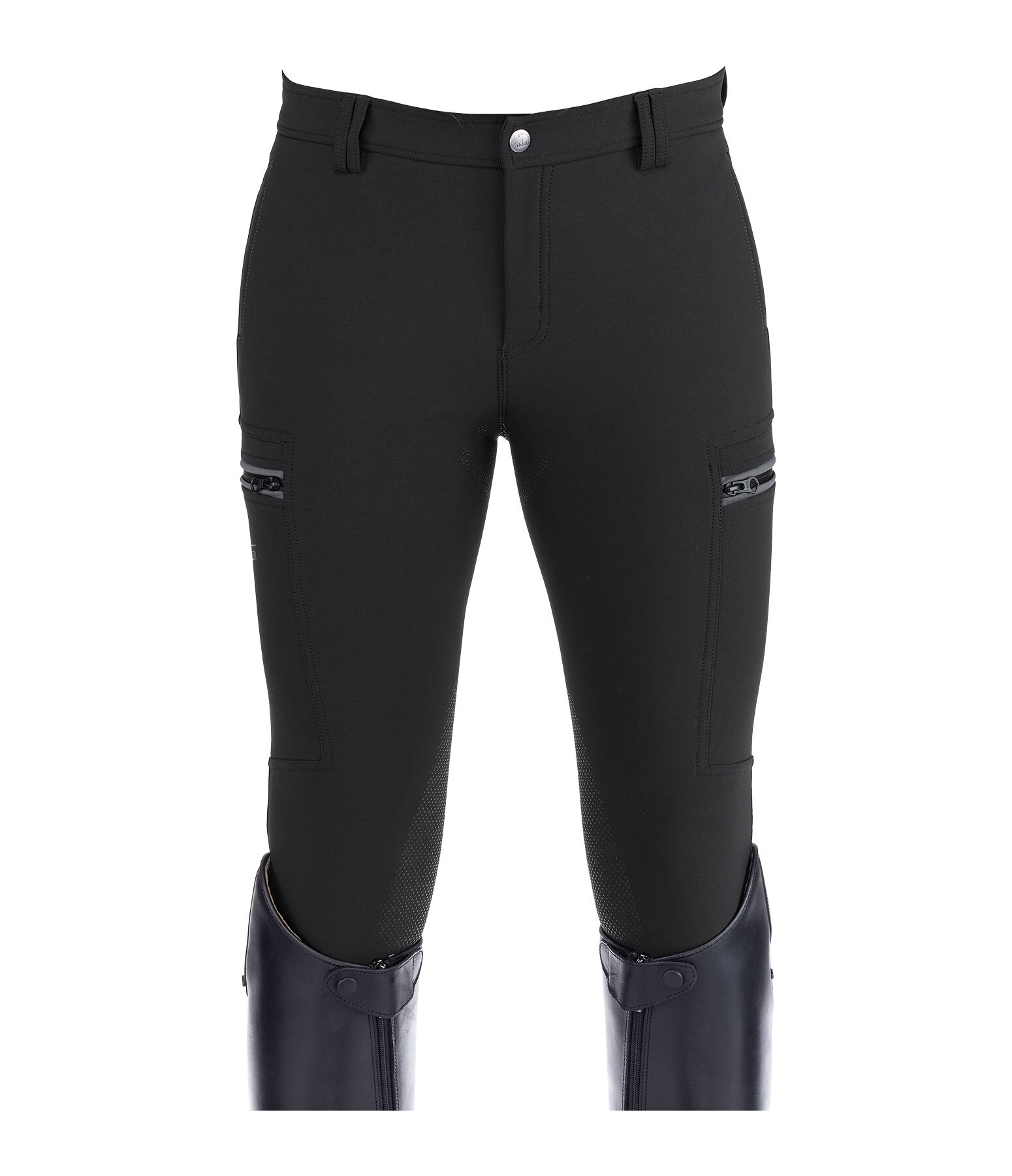 Herren Grip-Teilbesatzreithose Tex