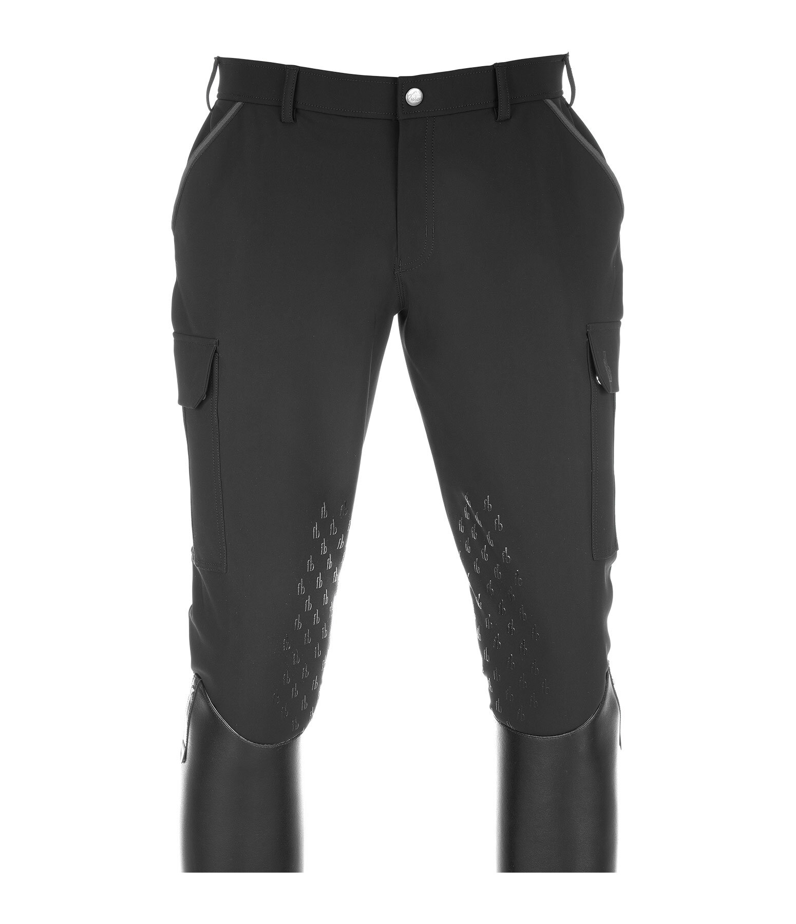 Herren Hybrid Grip-Kniebesatzreithose Lucas