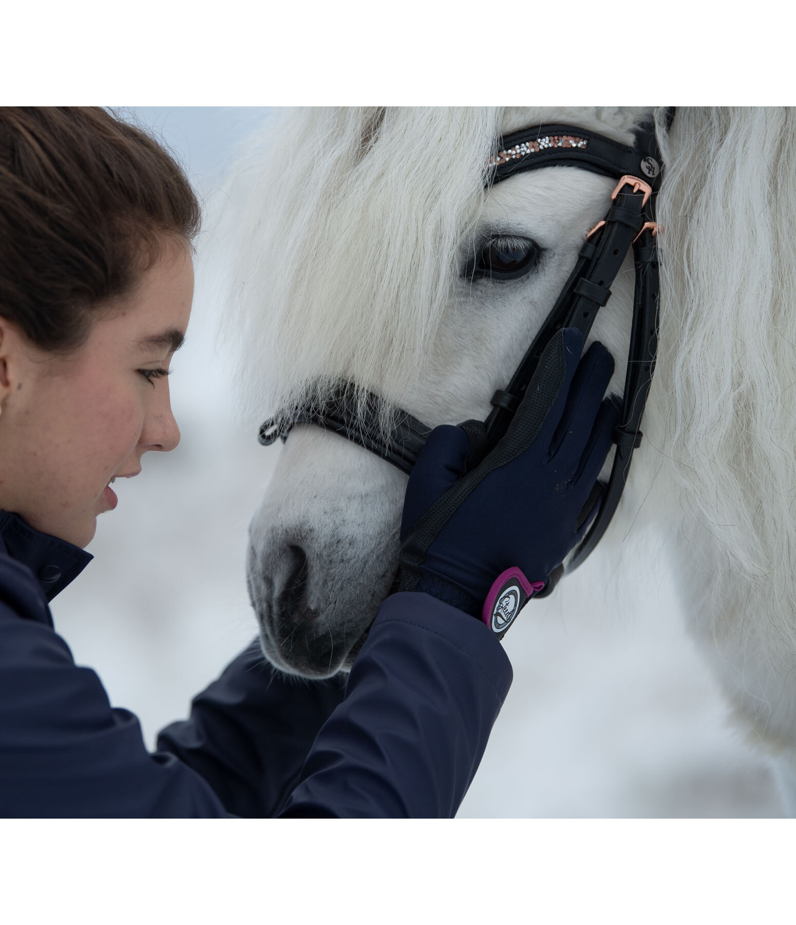 Kinder-Winter-Reithandschuh Balu II