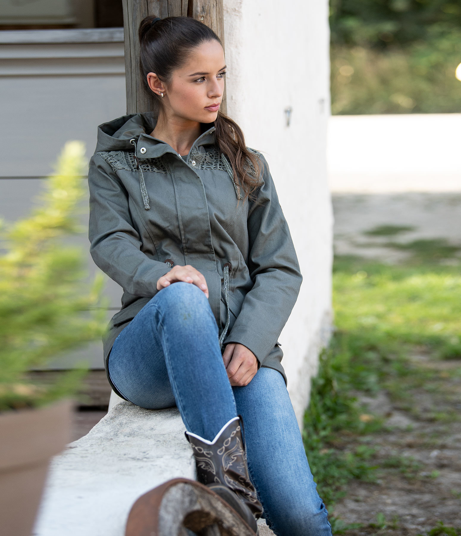 Western-Outfit Aiana fango