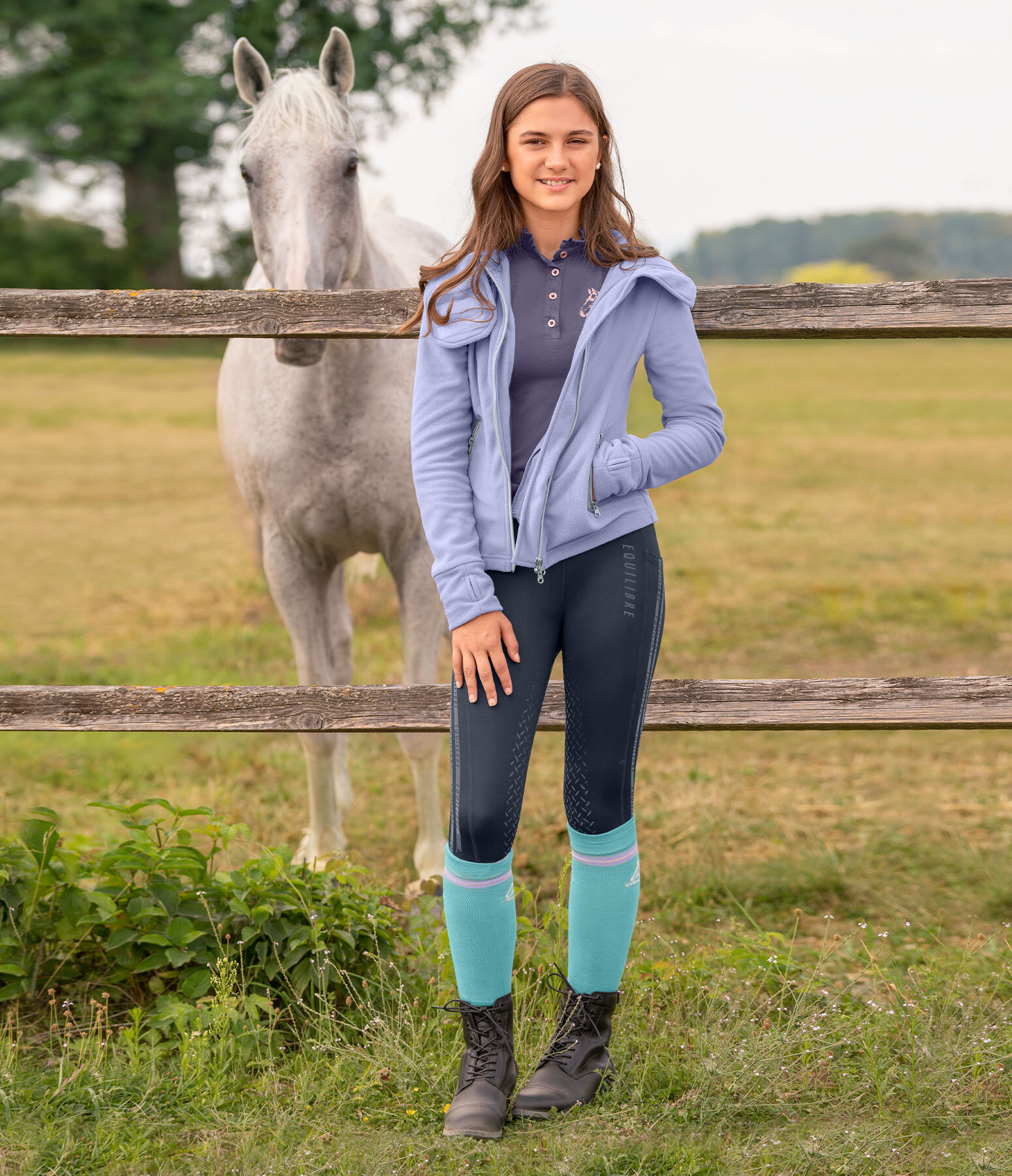 Kinder-Outfit Ava II in lavendel