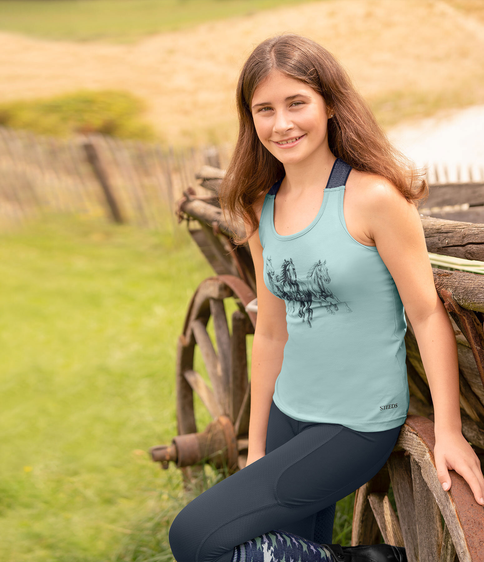Kinder-Outfit Nieke in light mint