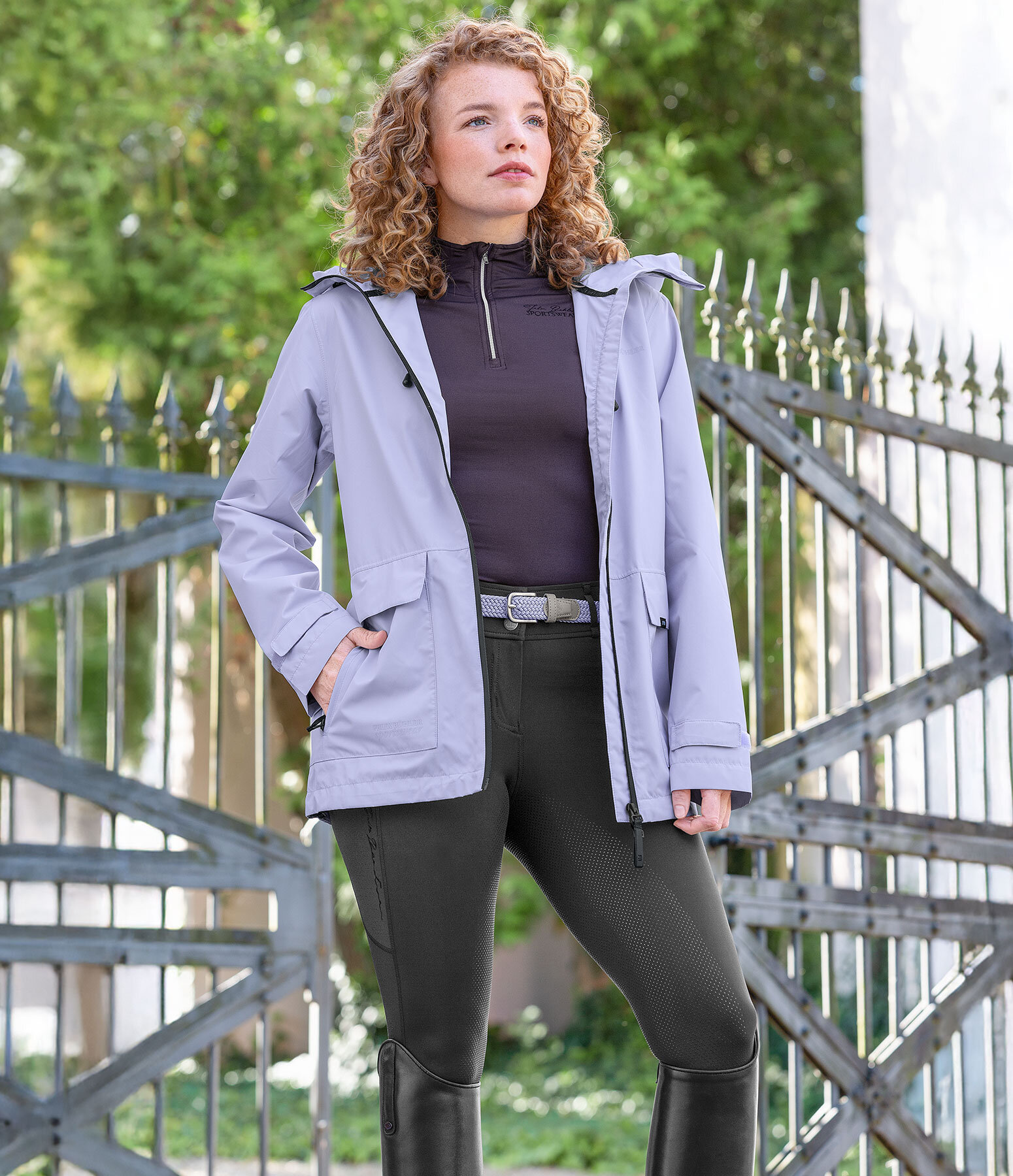 Damen-Oufit Ninon in lavendel