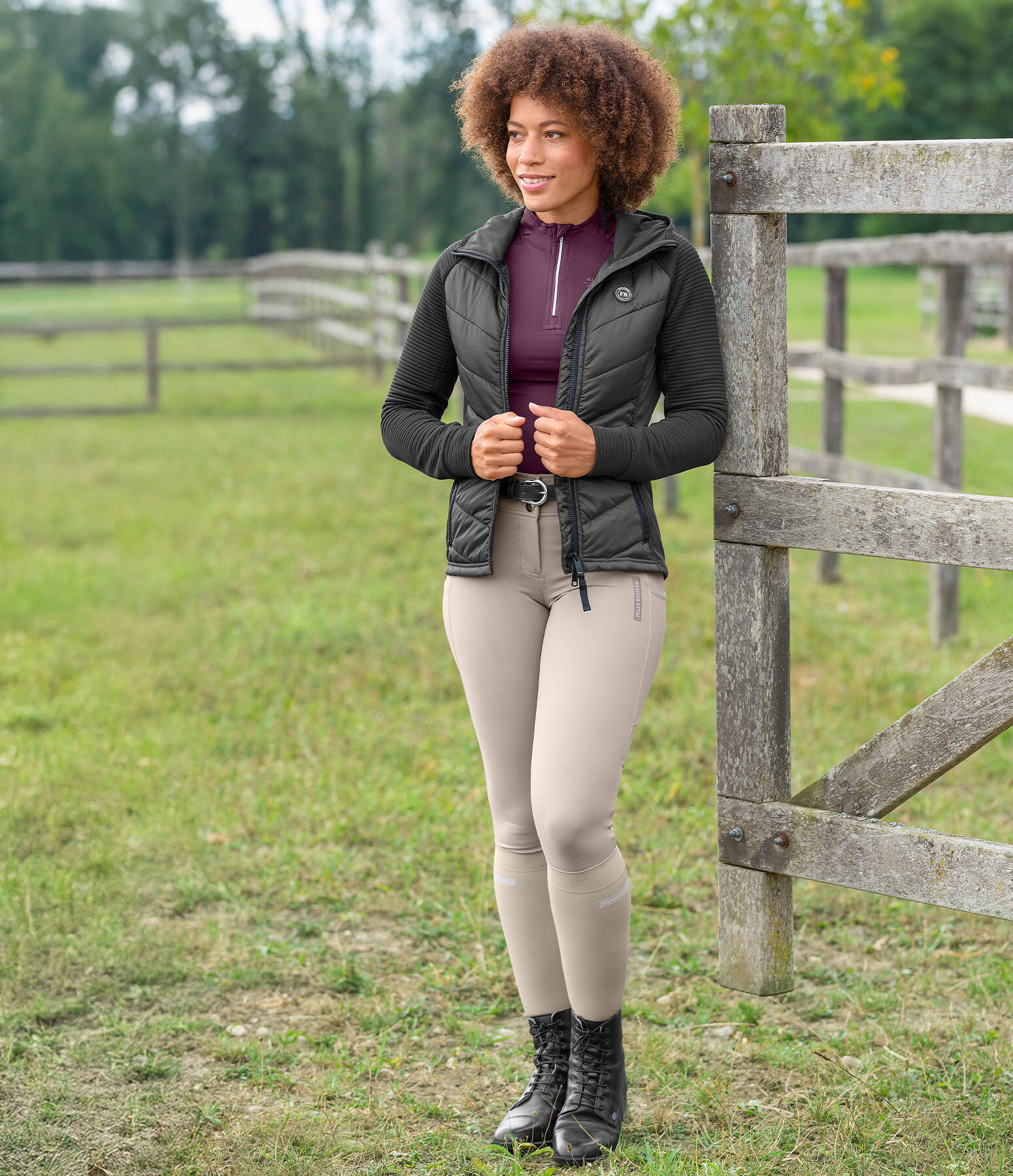 Damen-Outfit Lene in schwarz