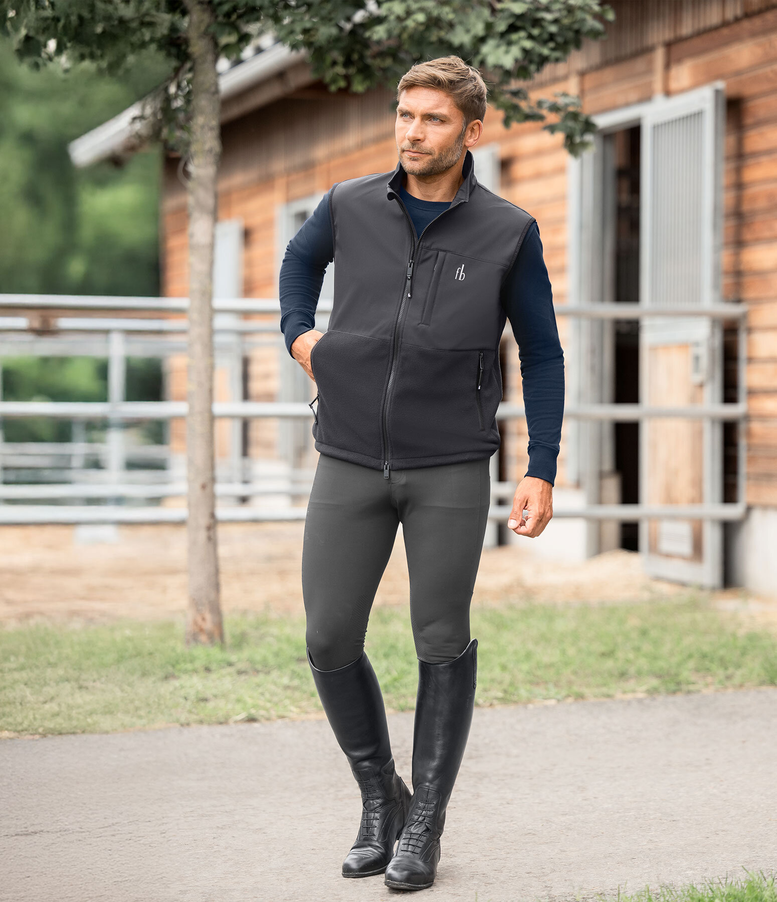Herren-Outfit Chicago in schwarz