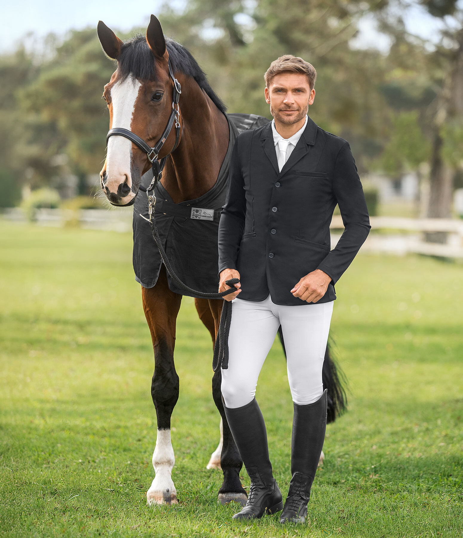 Herren-Turnieroutfit Philipp in schwarz