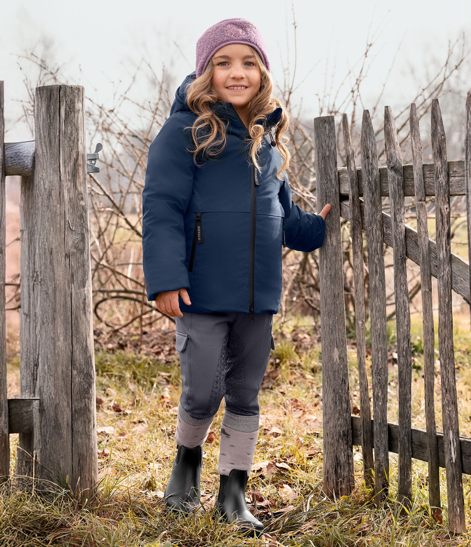 Kinder-Outfit Firielle in navy