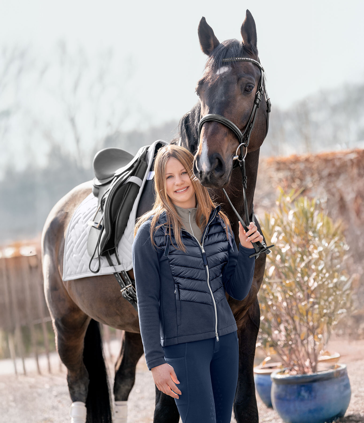 Kinder-Outfit Bellia in navy
