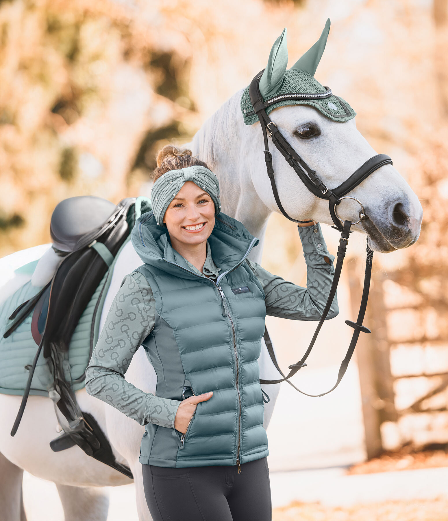 Damen-Outfit Jessy in jade