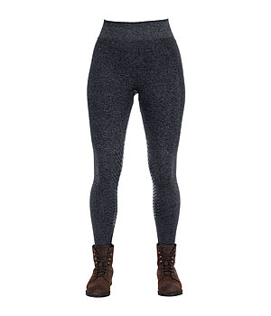 TWIN OAKS Seamless Wanderreit-Leggings mit Silikon-Kniebesatz Tahoe - 160020-M-GF