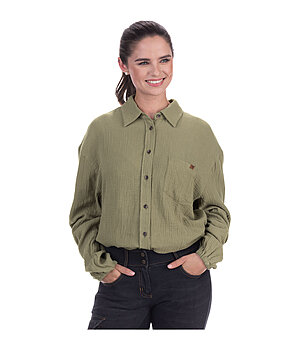 TWIN OAKS Musselin-Hemdbluse Colorado - 160078-L-LT