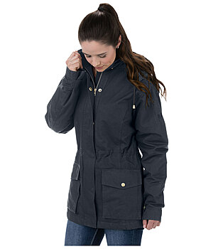 TWIN OAKS Oilskin-Parka - 183367-M-NV