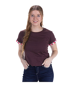 STONEDEEK Ladies-T-Shirt Fringes - 183521-M-PL