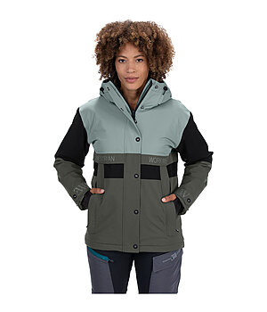 EQUESTRIAN WORK WEAR Outdoor-Kapuzen-Winterjacke - 200020-S-FS