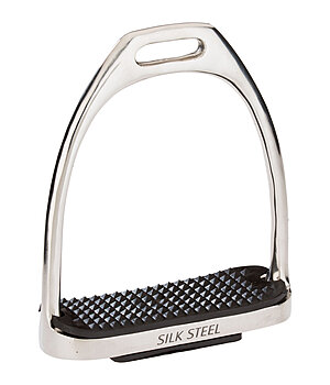 SILK STEEL Edelstahl-Steigbgel Sparkling - 280111-12-SI