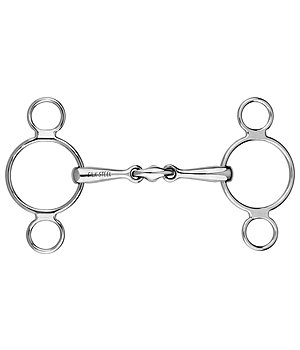 SILK STEEL 3-Ring-Trense doppelt gebrochen - 350388