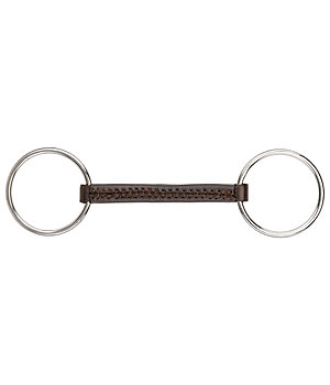 SILK STEEL Ledergebiss Stange Strke 18 mm - 350424-13,5-BR
