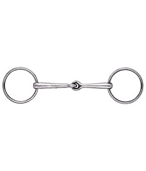 SILK STEEL Unterlegtrense einfach gebrochen  Gebissringgre  NICHT  LPO konform - 350429
