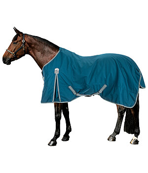 HORSEWARE Amigo Mio All In One blau o schwarz Regendecke integriertes Halsteil 