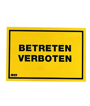 Krmer Warnschild Betreten verboten - 480140