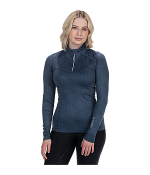 FENGUR Zip-Funktions-Langarmshirt Asta - 580060-M-NB