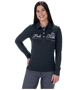 Felix Bhler Langarm-Poloshirt Luisa - 652988-M-NV
