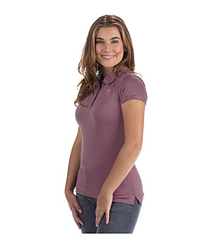 Felix Bhler Spitzen-Funktions-Poloshirt Klara - 653151-M-RD