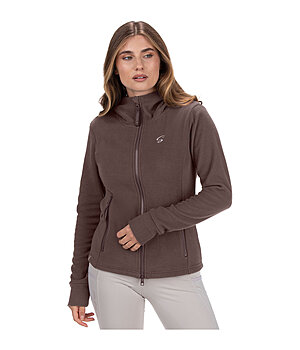 STEEDS Kapuzen-Fleecejacke Cat - 653614-M-BR