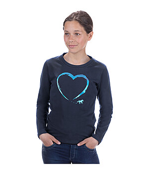 STEEDS Kinder-Langarmshirt Hearty - 680941-158+-M