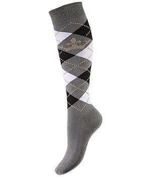 Felix Bhler Kniestrmpfe Argyle - 750314-1-TT