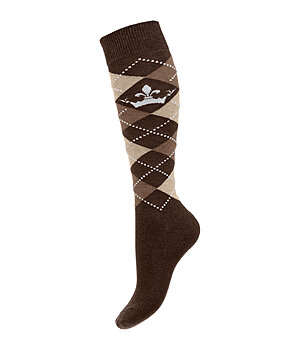 Felix Bhler Kniestrmpfe Argyle - 750314-2-ZB