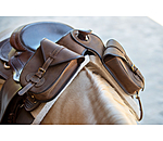 Echtleder-Hornpacktasche Anden