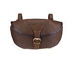 Echtleder-Fork-Packtasche Himalaya