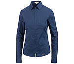 Zip Up Bluse