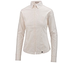 Zip Up Bluse