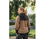 Sherpa-Hoodie mit abnehmbarer Kapuze