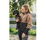 Sherpa-Hoodie mit abnehmbarer Kapuze