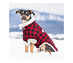 Flanell-Hundejacke mit Sherpa-Innenfutter Emmet