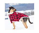 Flanell-Hundejacke mit Sherpa-Innenfutter Emmet