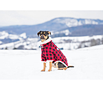 Flanell-Hundejacke mit Sherpa-Innenfutter Emmet