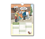 Geschichten vom Pferd - Comic Kalender 2026